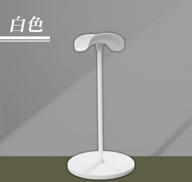 聆翔 通用款耳機收納架 桌上防滑支架, 白色, 1個, PD33W