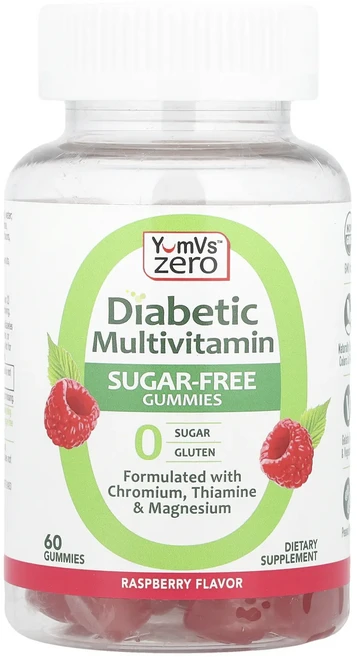 몸관리하세요 겨울입니다 YumVs 당뇨병 환자 종합비타민 구미젤리 제로 라즈베리 맛 구미젤리 60개 특별관리진행, YumVs당뇨병환자종합비타민구미젤리제로라즈베리맛구미젤리 - 쿠팡