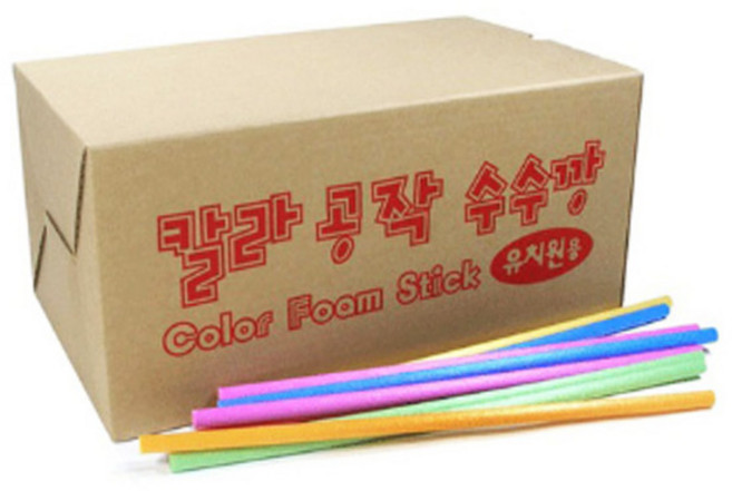 수수깡 벌크 대용량 만들기재료 어린이집 유치원 단체 미술활동