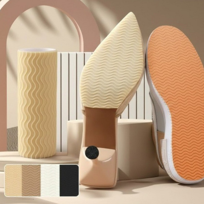 원앤모어 잘라쓰는 셀프 신발 구두 수선 미끄럼방지 패드, 2개, 투명