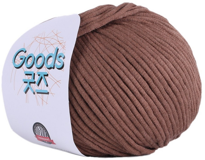 마마니트 굿즈실 10+1 / 굿즈뜨개실 / 굿즈털실, 08 커피, 1개