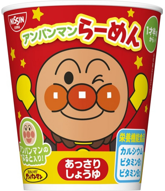 닛신 식품 호빵맨 라멘 아사리 간장 32g 일본 1077605, 닛신 식품 호빵맨 라멘 아사리 간장 32g 일본 107