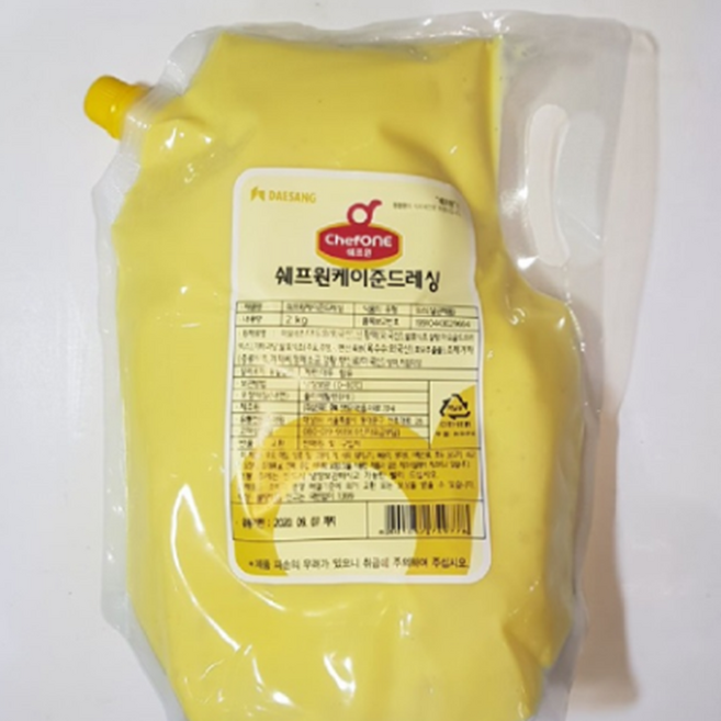 대상 쉐프원 케이준드레싱, 2kg, 1개