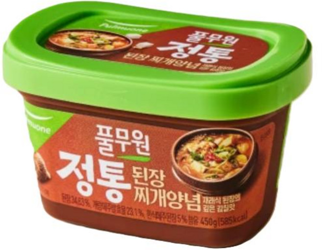 풀무원식품 정통 된장찌개양념 450g, 4개