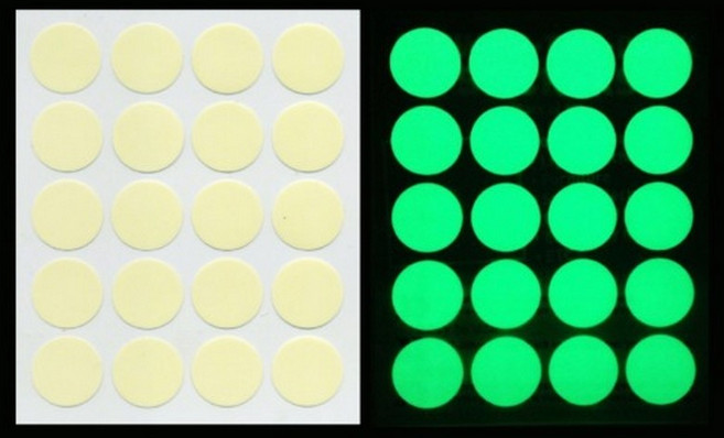 야광 원형 스티커(Ø20mm)20개세트