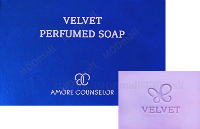 아모레 카운셀러 벨벳 퍼퓸드 솝 클렌징 향수 세안비누 10개 80g, 10개입