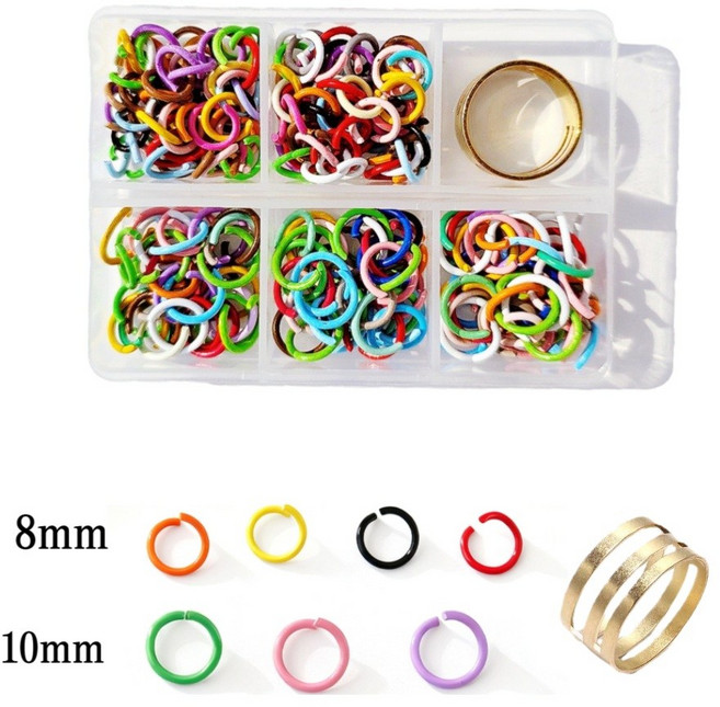 [SW] 단단한 오링 8mm10mm혼합세트, 1개, 칼라