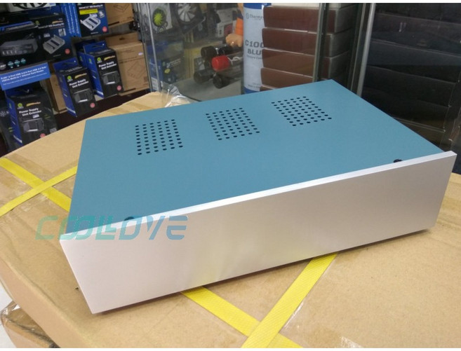 小白的生活工場 改裝用前級.功放.耳放 鐵鋁殼CASE705 70X275X185