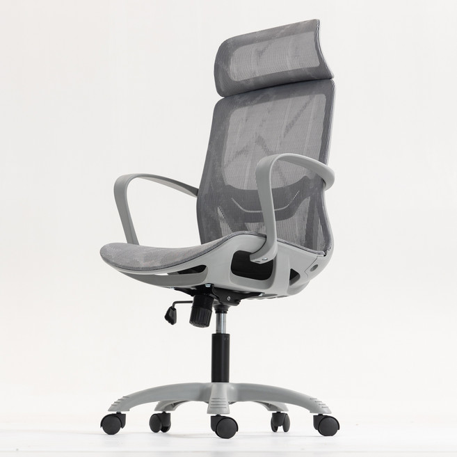 Betensh 메쉬 컴퓨터 의자 책상 사무용 의자 통풍 편안, 그레이