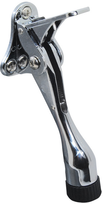 원터치 도어 스토퍼 문고리 방화문 일자 말굽, 1개