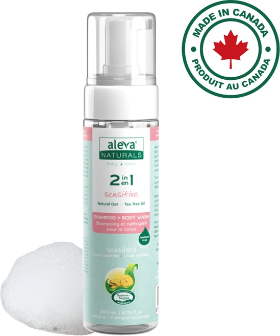 알레바 청정 캐나다 비건 유기농 천연 아기바디워시 키즈샴푸 유아 바디워시 유아샴푸 키즈바디워시 200ml, 1개 - 쿠팡