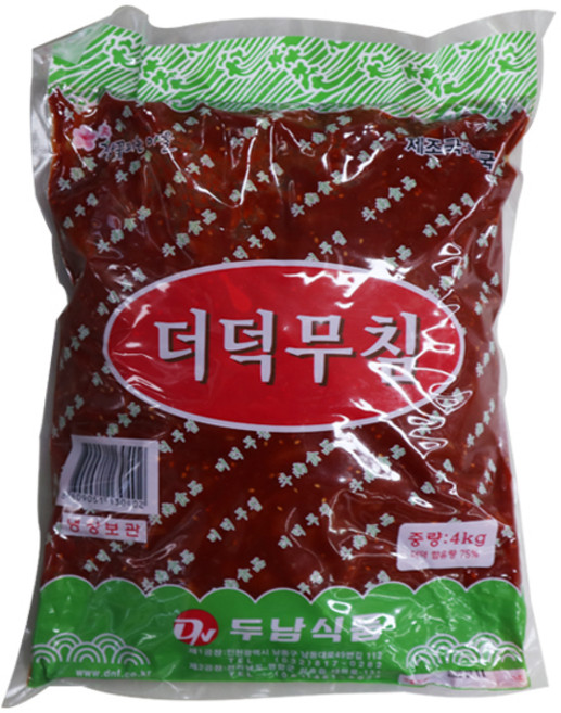 두남 더덕무침 4kg 1개
