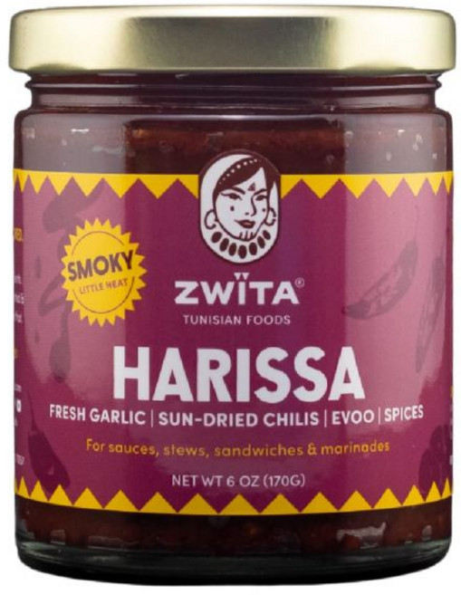 만능 소스 아시안 즈위타 스모키 하리사 6온스 | 튀니지 햇볕에 말린 고추장, 만능 소스 아시안 즈위타 스모키 하리사 6온스 | 튀니, 1