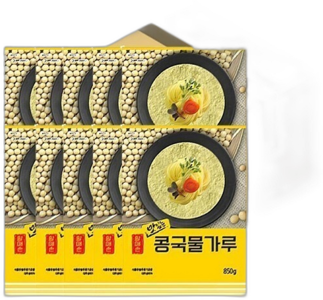 할매손 맛있는 콩국물가루 X() 콩국수, 850g, 1박스
