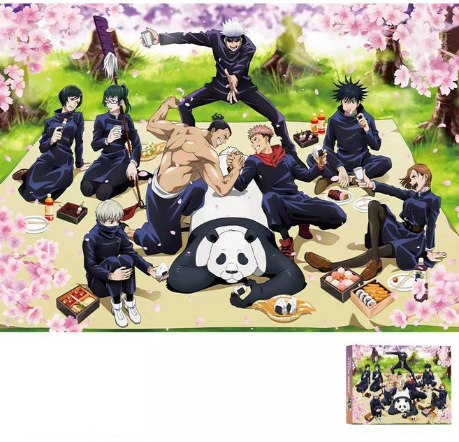 만화 애니메이션 주술회전 퍼즐 모음, 주술회전 1000_4, 1개, 1000피스