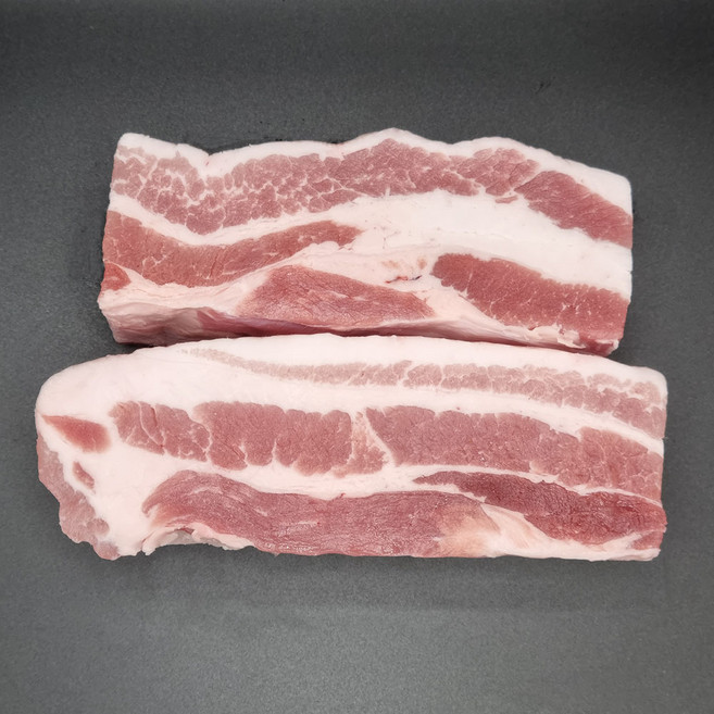 삼삼푸드 뽕나무 숙성 생삼겹살 구이 수육용 500g 국내산 한돈 1등급, 찌개용 300g, 1개