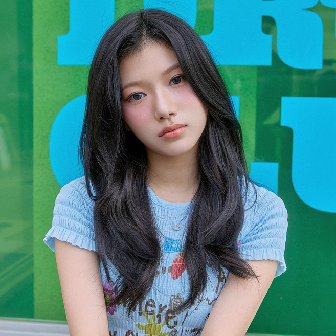 수제 매직쿨위그) 레이어드 슬릭컷 미디움 로잘리, BC2 내추럴블랙, 1개