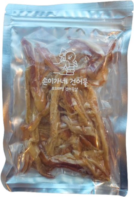 손이가네건어물 페스츄리오징어 치즈육포 구운동전쥐포 구운아귀채 구운오징어다리 숏다리 구운물메기채 마른안주 고단백간식, 1개, 페스츄리오징어 바베큐맛 150g