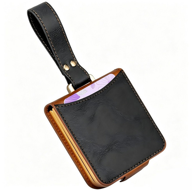 KDNC z플립 3 4 5 6 7 케이스 힌지보호 카드수납