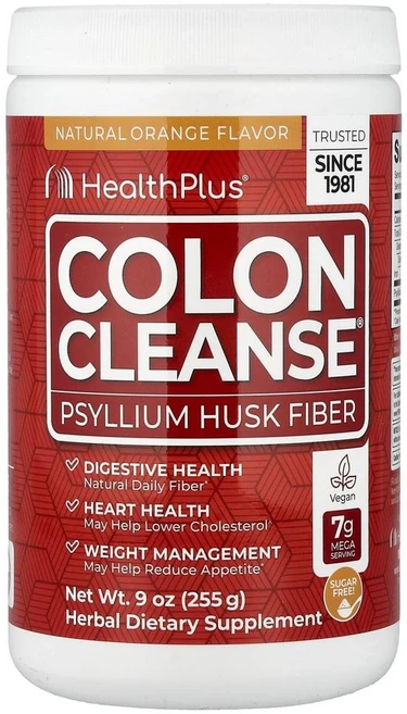 헬스 플러스 콜론 클렌즈(대장 세척) 오렌지 Health Plus Colon Cleanse® Orange 255g, 1개 - 쿠팡