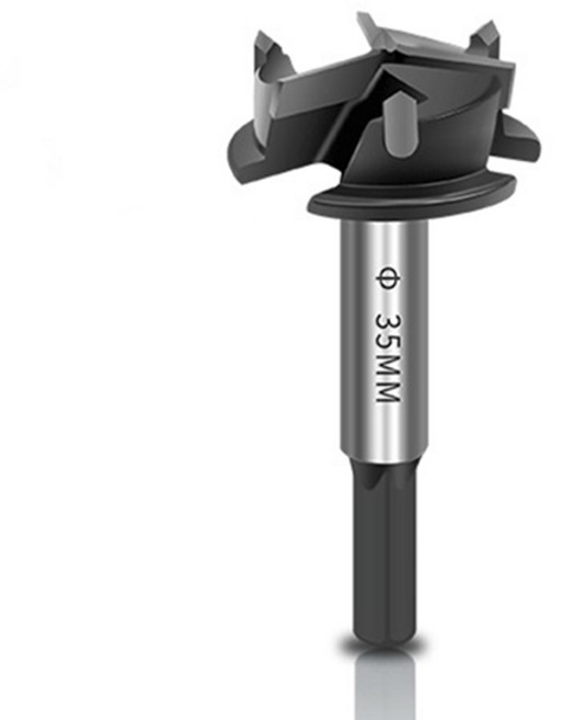 보링비트 목공 드릴 비트 홀쏘 35mm, 1개