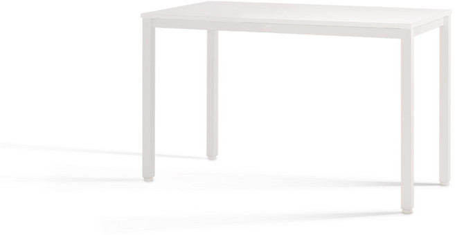 [두닷] 콰트로 데스크 컴퓨터 책상 800/1000/1200/1400/1600/1800/2000, 1200 x 600, 에어화이트(상판)+에어화이트(프레임)