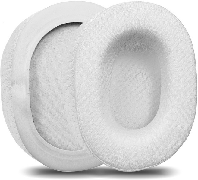 Steelseries Arctis Nova Pro Wire Nova 7 5 3 1 헤드폰 이어 쿠션용 교체용 이어패드, 백색 메시, 1세트