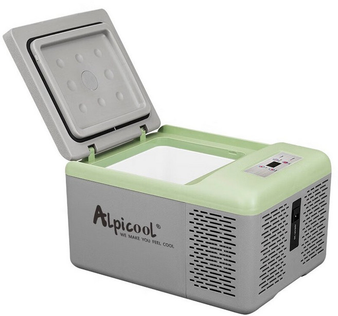 Alpicool 알피쿨 C9P 차량용 냉장고 디지털 온도표시 차량 가정 겸용 휴대용 냉장고 12V 24V, 가정+차량용