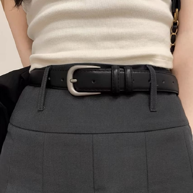 서르미 베이직 가죽 여성벨트