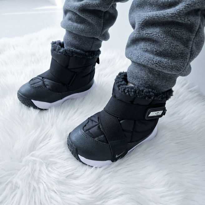 나이키 검정 플렉스 어드밴스 패딩 부츠 두돌 베이비 키즈 신발