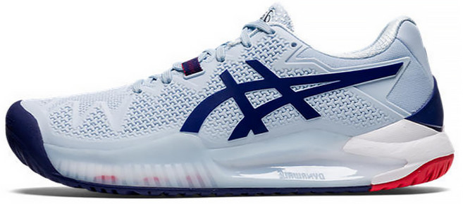 아식스 젤 레졸루션 8 여성 테니스화 우먼 올코트