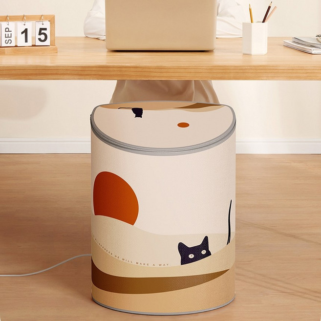 소싱 웜베이비 히팅패드 라운드 파티션히터 전기발난로