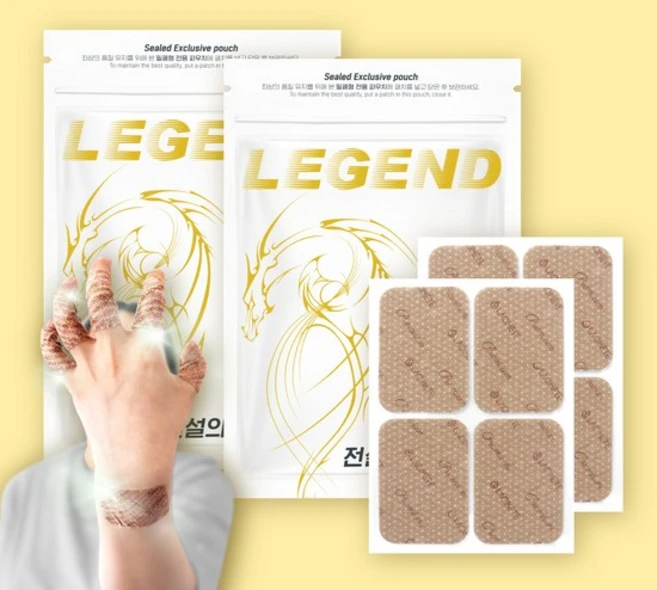(무료배송)라오메뜨 전설의 패치 준대형 40매 1+1 총(80매), 2세트 - 쿠팡