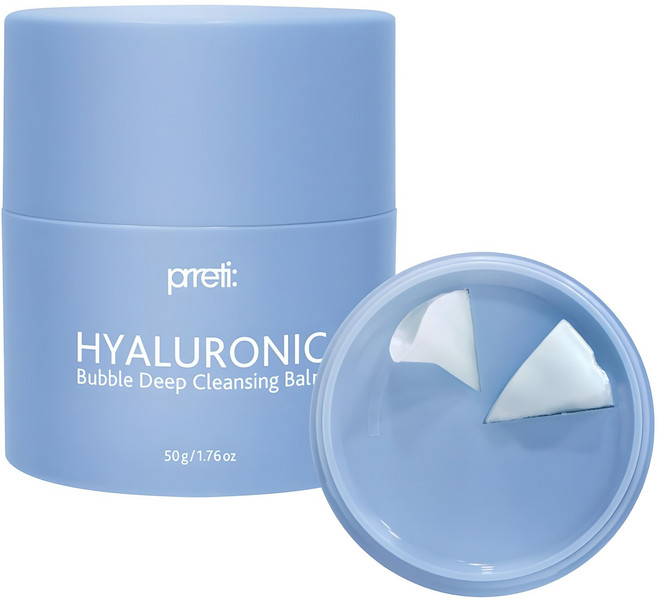 프레티 히알루로닉 버블 딥 클렌징 밤, 50g, 1개