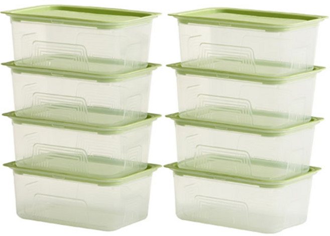 이지앤프리 맛반 정리용기 1000ml 4p, 4개