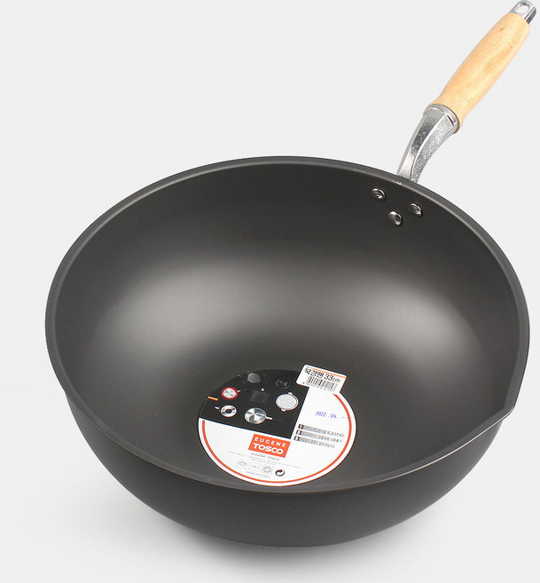 경질 북경팬 업소용 중식 중화 대형 웍 팬 볶음 튀김 궁중팬, 05 경질 북경팬-33cm, 1개, 33cm