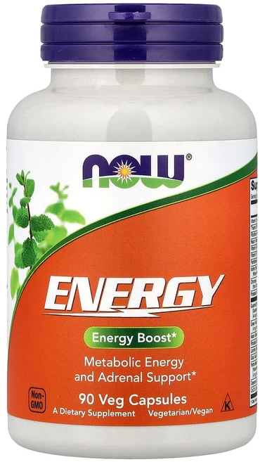 나우푸드 Now Foods 에너지 부스트 베지 캡슐, 90정, 1개 - 쿠팡