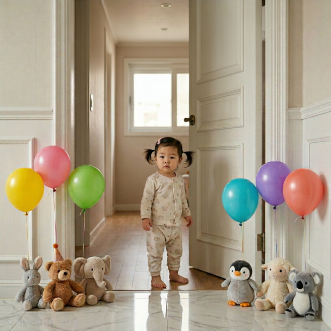 50일 두돌 아기 생일 풍선 셀프 이벤트 헬륨 풍선 장식, 1개, 샤베트(헬륨가스10개입)