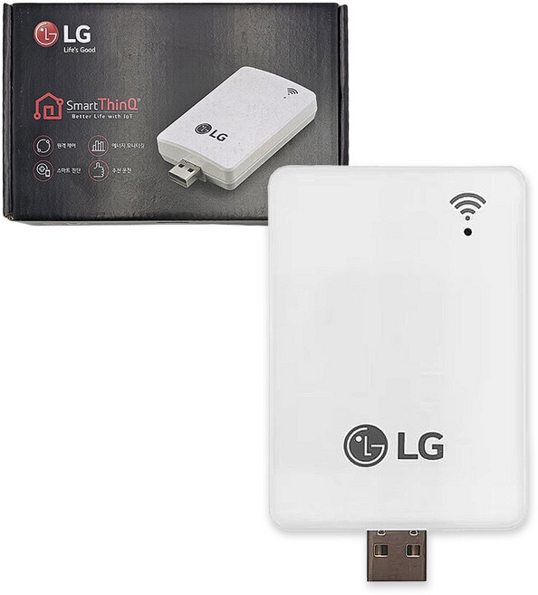 LG 와이파이 키트 시스템에어컨 모뎀 스탠드 스마트 WIFI 모듈 USB+케이블 PWFMDD200, AAA74921615 WIFI모뎀, 1개