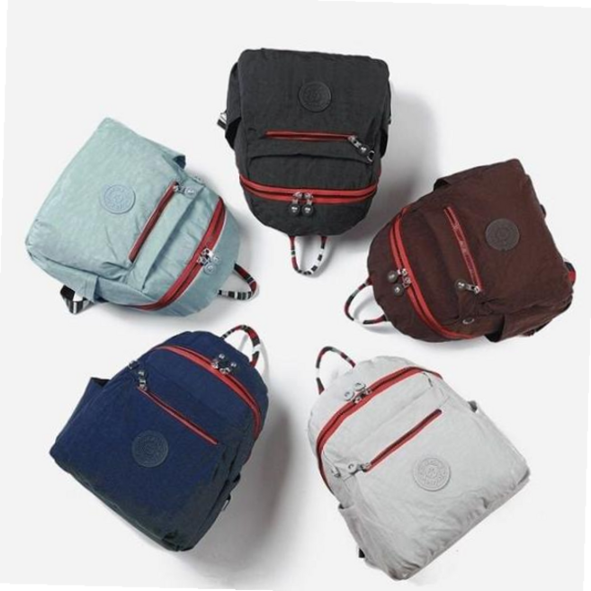 중년여성백팩 패브릭 캠퍼스 미니백팩 여성 방수 나들이 여행배낭