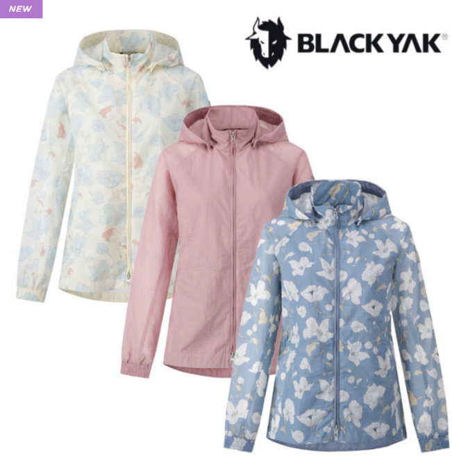 [블랙야크] 여성 모노메쉬 미들 자켓 봄 여름 경량 통기 중기장 점퍼 1BYJKMU506