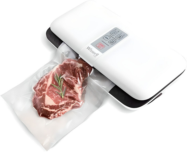 위즈웰 스마트 진공포장기 WH6010W + 진공포장비닐 10p