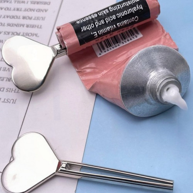 튜브짜개 스텐 핸드크림 치약 압착 끝까지 물감 링거, 1개, GFarm  핸드크림짜개