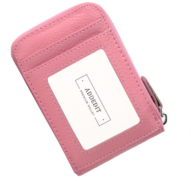 B급 소가죽 웬디 카드지갑