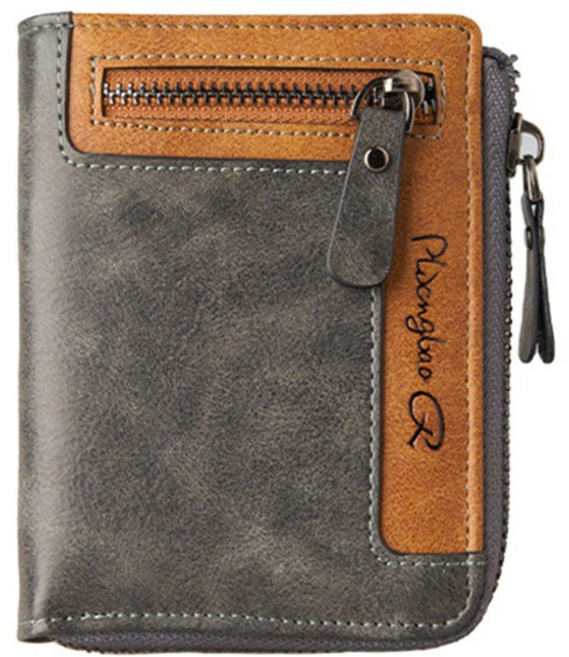 레드에셋 남성 레트로 반지갑