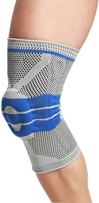 강력한 고탄력 통풍형 헬스 무릎 보호대 콰이런 약국 군대, 2개