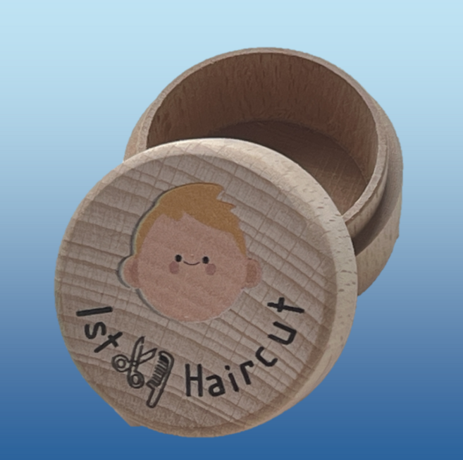 원목 배냇머리 보관함 배냇함 출산선물