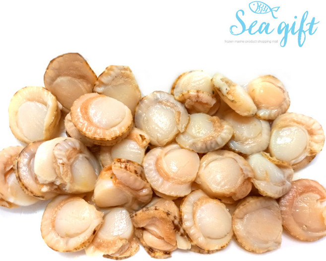 [씨기프트]자숙 가리비살 5kg 대용량 도매 소매 벌크 식당 업장, 1개