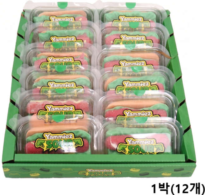 야미즈 사우어 캔디 젤리, 50g, 12개