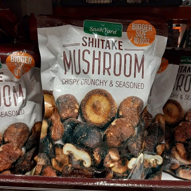 SNAK YARD 크런치 야채칩 표고버섯 칩 300g SHIITAKE MUSHROOM CHIPS, 2개